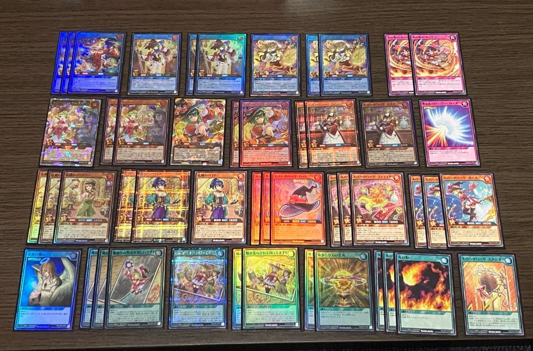 ラッシュデュエル デッキ スパークハーツ - メルカリ