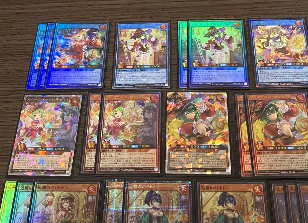 ラッシュデュエル デッキ スパークハーツ - メルカリ