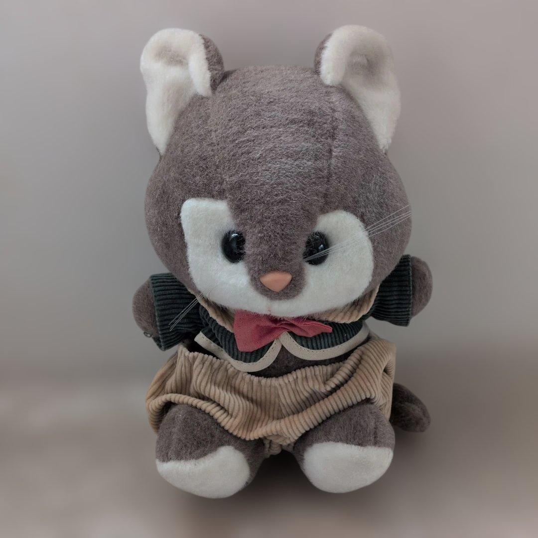 ファースト社　レトロ　ビンテージ　ぬいぐるみ　ねずみ　ヤマネズミ