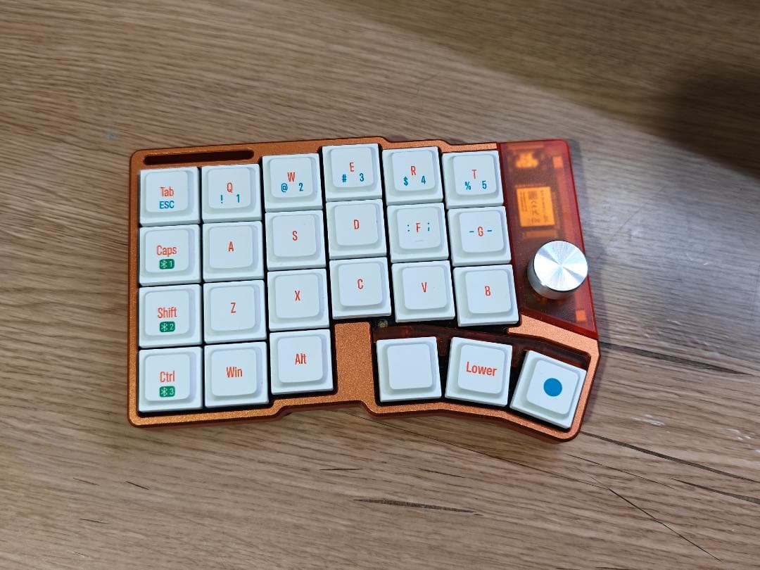 Cornix LP分割キーボード 特別カラーオレンジ色 - メルカリ