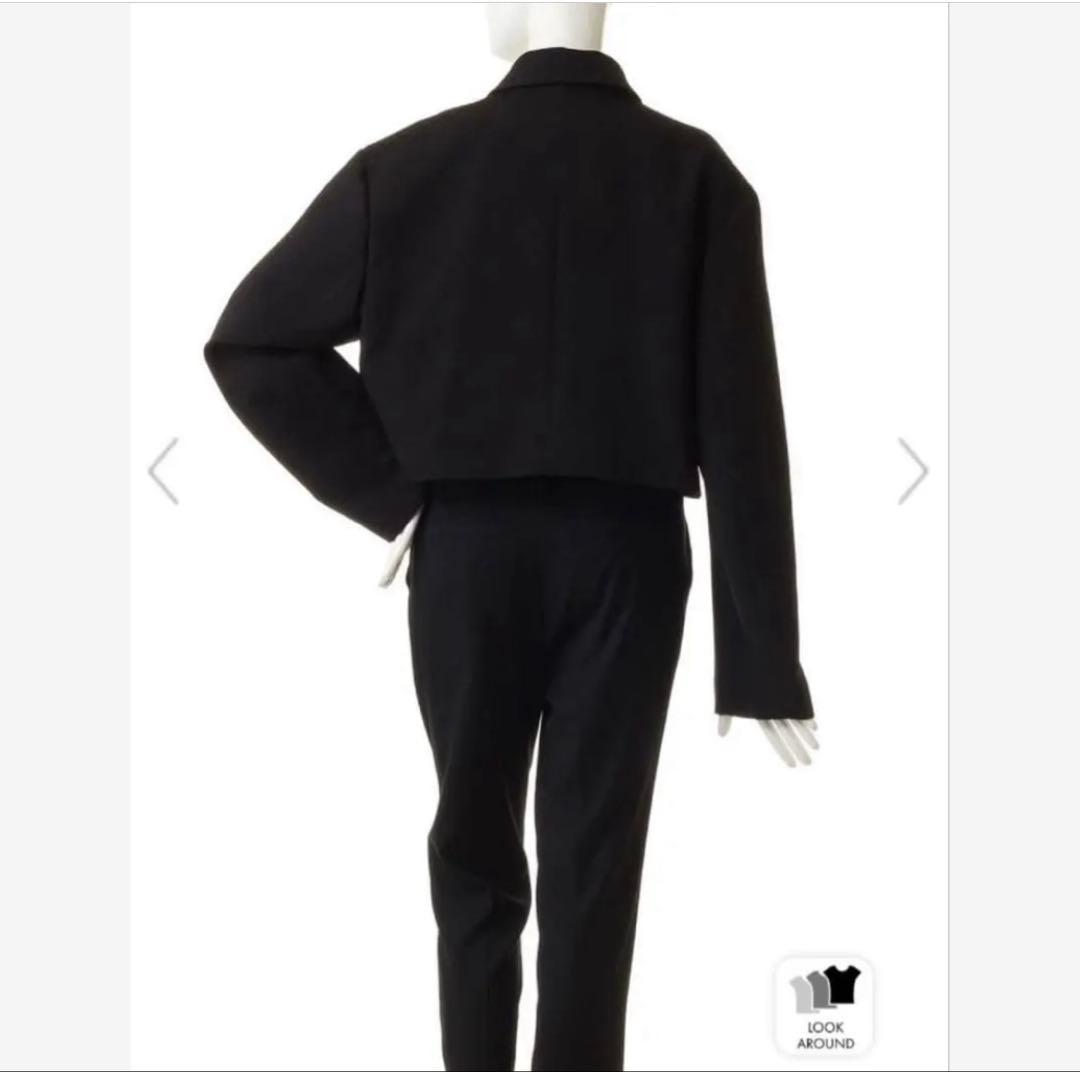 広瀬すず着用ルシェルブルークロップドカラージャケット