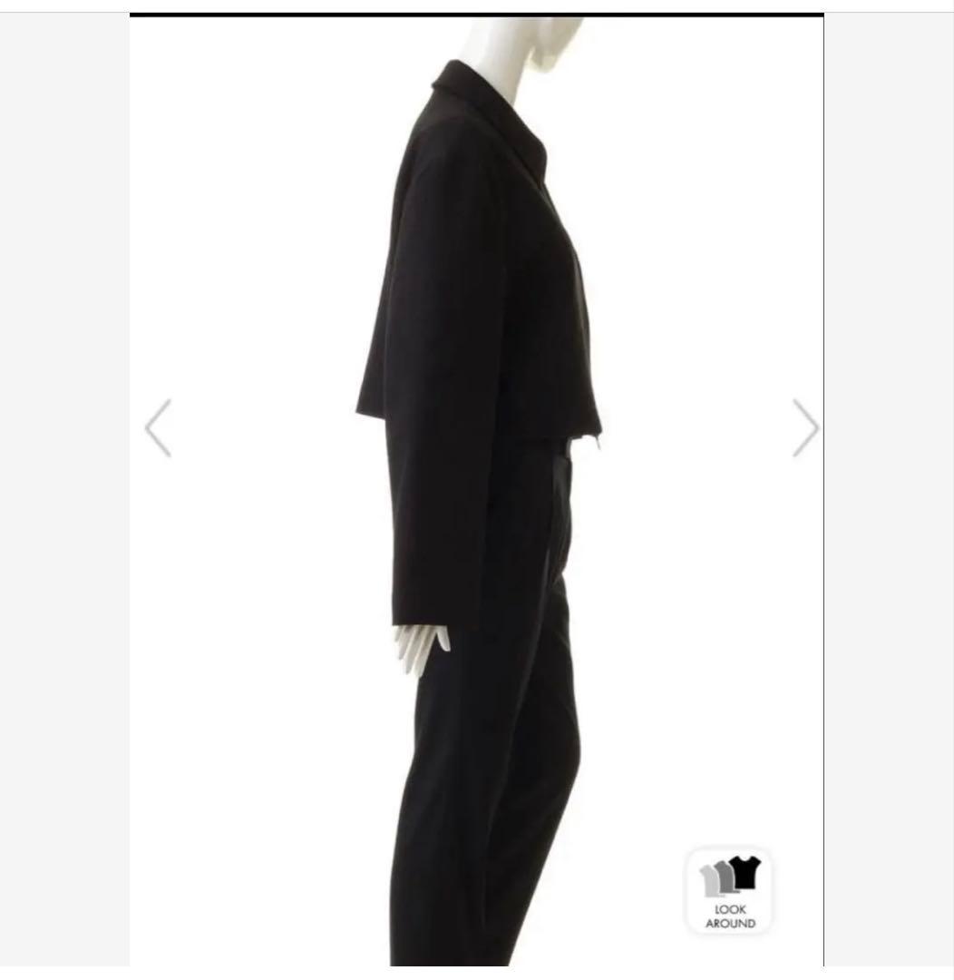 広瀬すず着用ルシェルブルークロップドカラージャケット