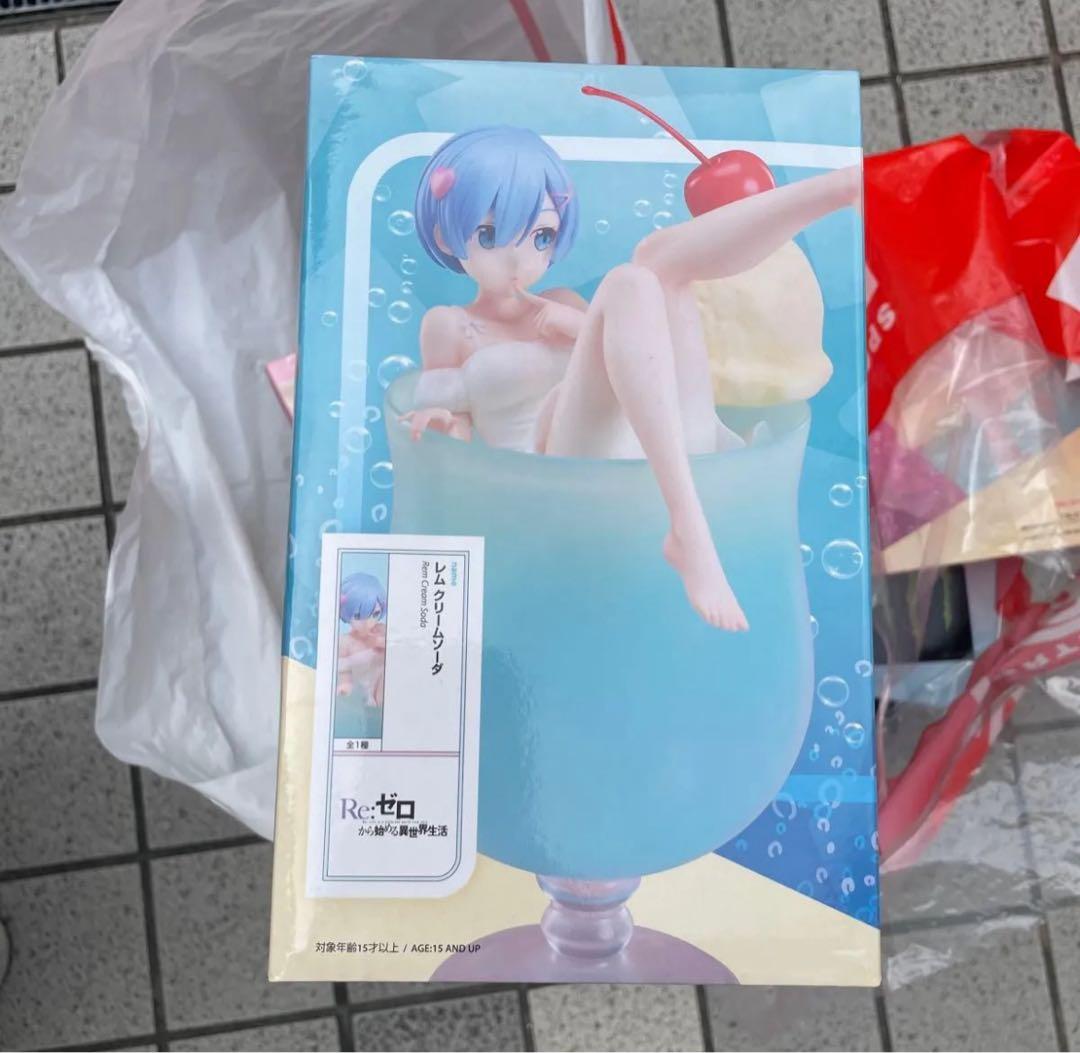 Re:ゼロ レム ラム クリームソーダフィギュア セット5個ずつ