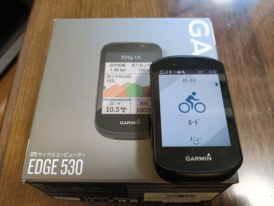 Garmin EDGE 530 GPSサイクルコンピューター（本体使用感あり）