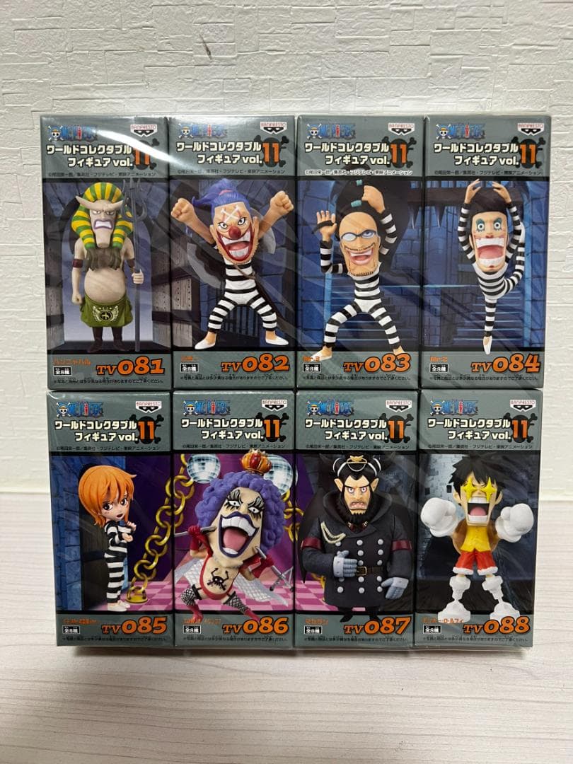 未開封 ワンピース WCF ワーコレ コレクタブル vol.11 8種 Yahoo!オークション -「ワンピース ワールドコレクタブルフィギュア