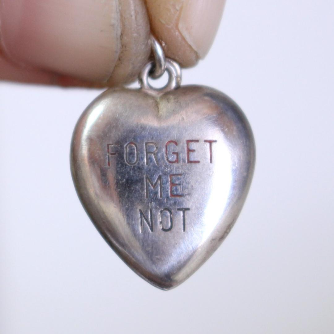 40s スウィートハートジュエリー 文字 Forget me not 古着 - メルカリ