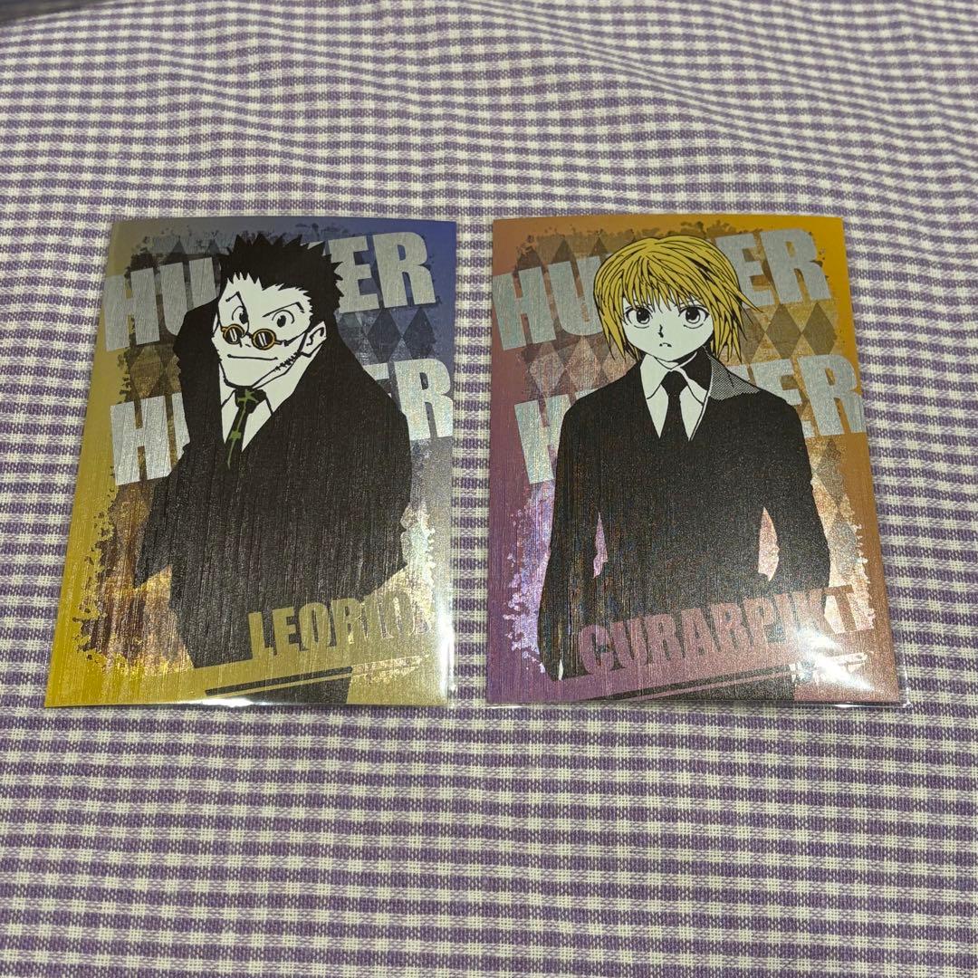 HUNTER×HUNTER ジャンショ 原作 ポストカード クラピカ レオリオ