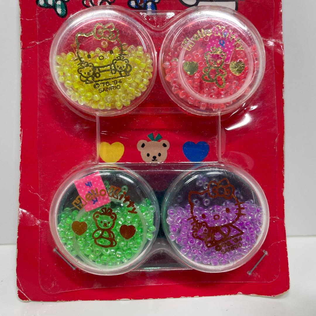 当時物 サンリオ ハローキティ ビーズセット 平成レトロ - メルカリ