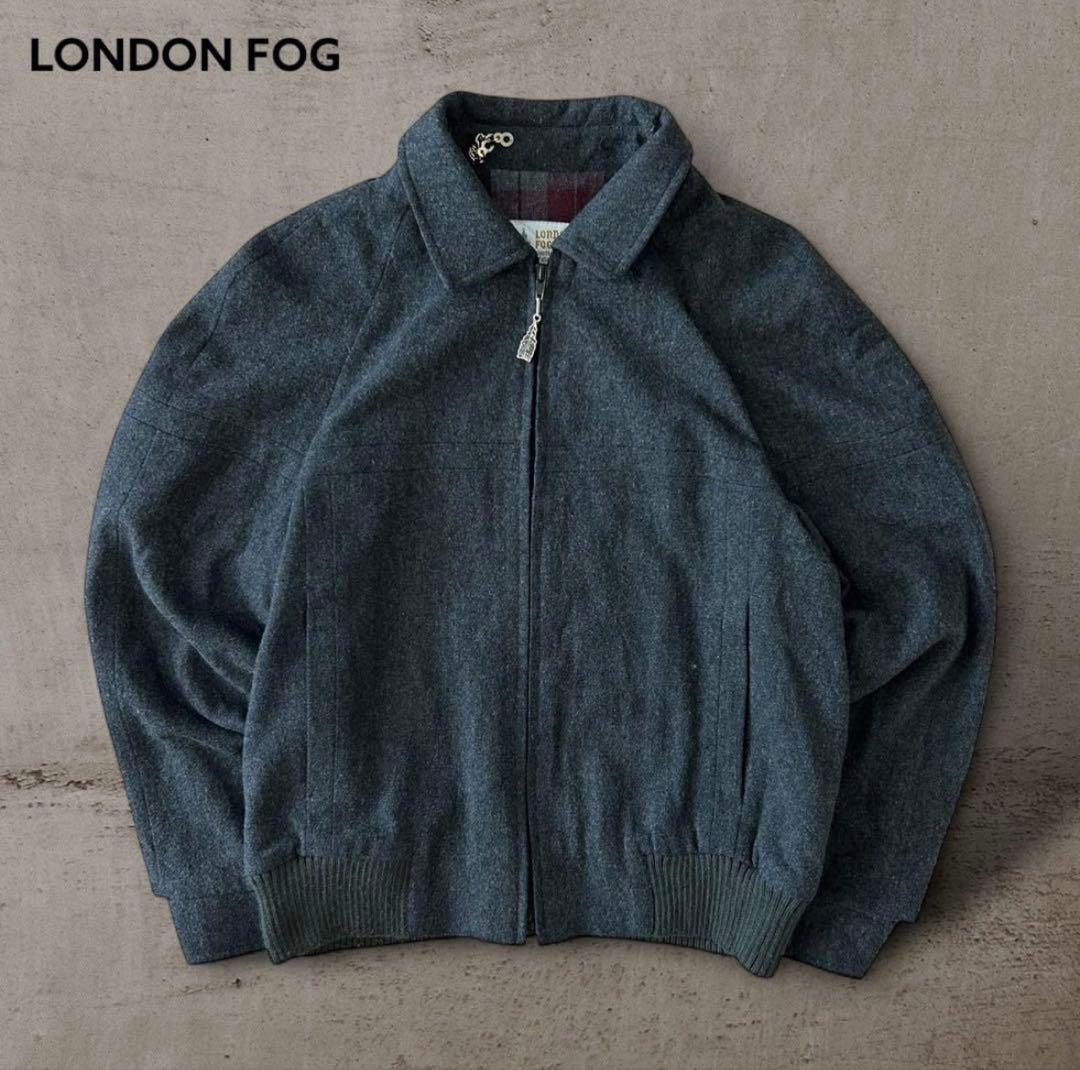 LONDON FOG 90s ウールスイングトップ