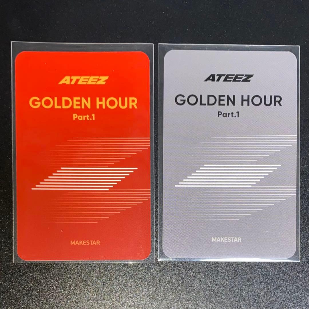 ATEEZ サン トレカ セット MAKESTAR GOLDEN HOUR - メルカリ