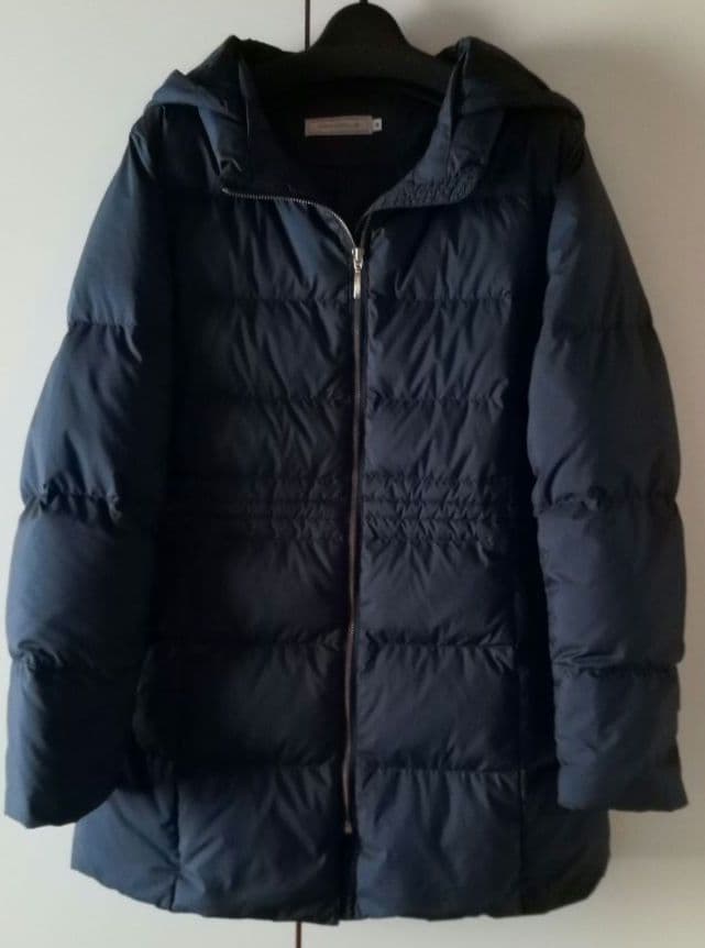CROCODILE ネイビー ダウンジャケット Mサイズ レディース ストレッチ ミドル ダウン ジャケット【撥水加工】通販