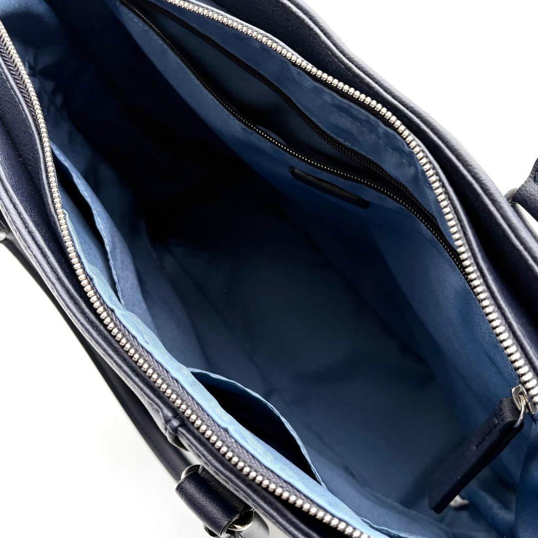 未使用級】レクサス トートバッグ ヴィーガンレザー 肩掛け A4可