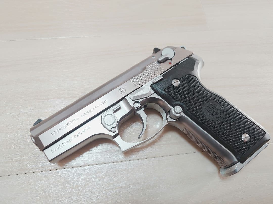 WA M8045 クーガーF INOX ガスブロ シルバーメッキ