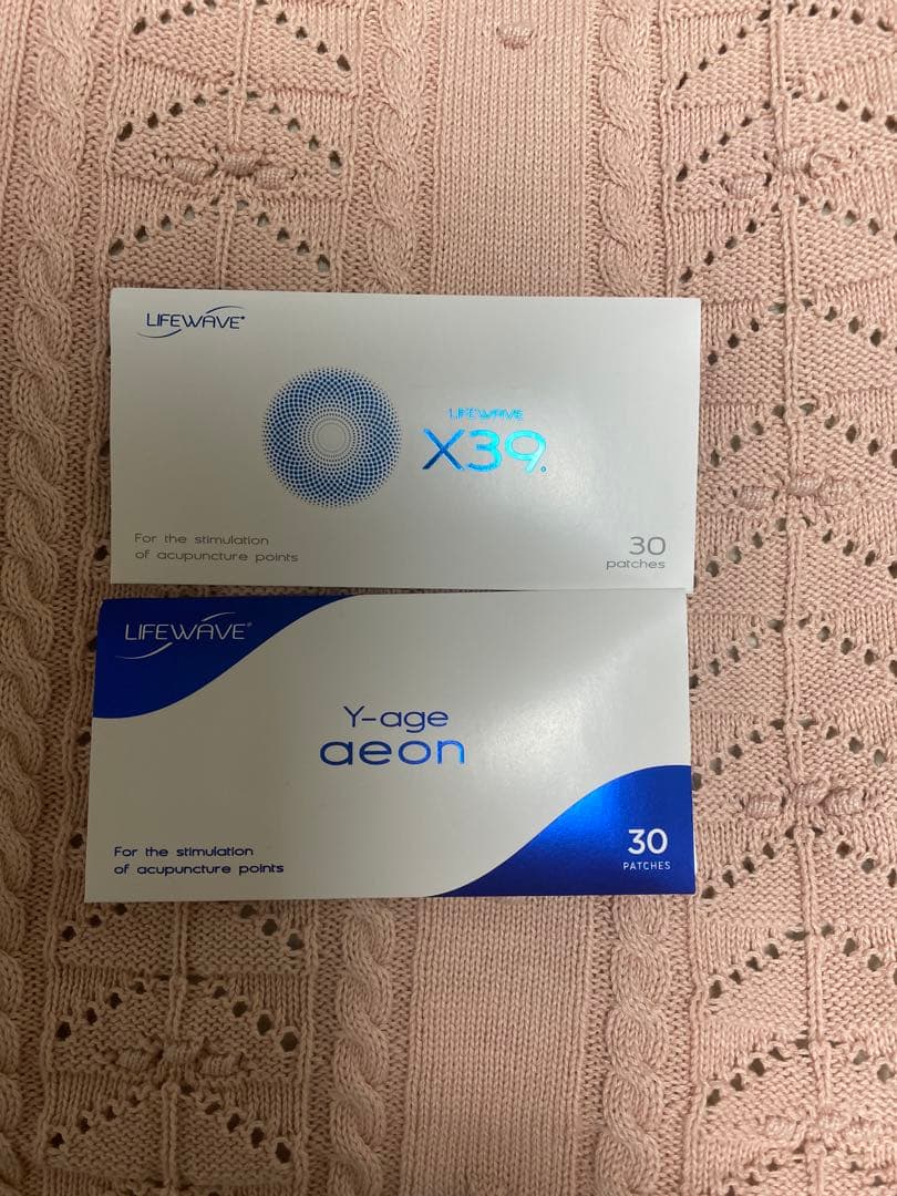 ライフウェーブ　X39とイーオンパッチ各1セット