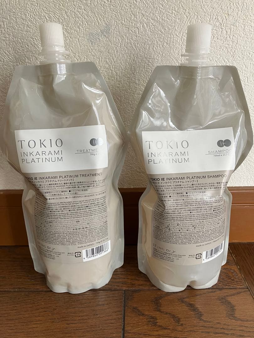 TOKIOインカラミ　シャンプー＆トリートメントセット　合計2本