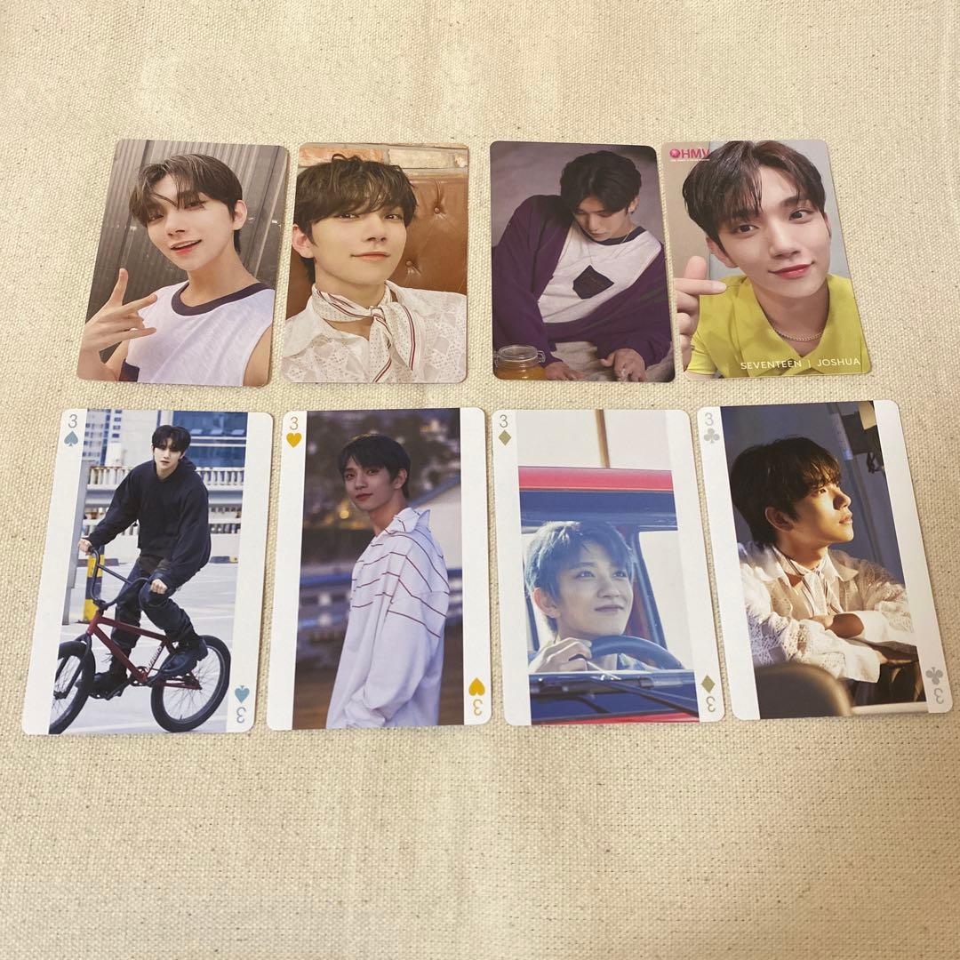 SEVENTEEN ジョシュア　ヘンガレ　HMV トランプトレカ　ステッカー