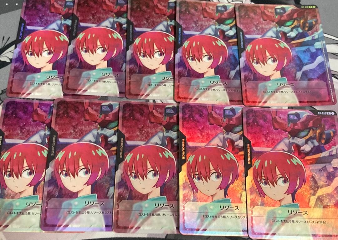 ガンダム リソース ジークアクス＆マチュ 10枚 - メルカリ