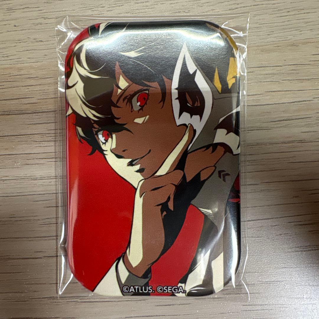 ペルソナ5 ザ ロイヤル まるかく缶バッジ 主人公 - メルカリ