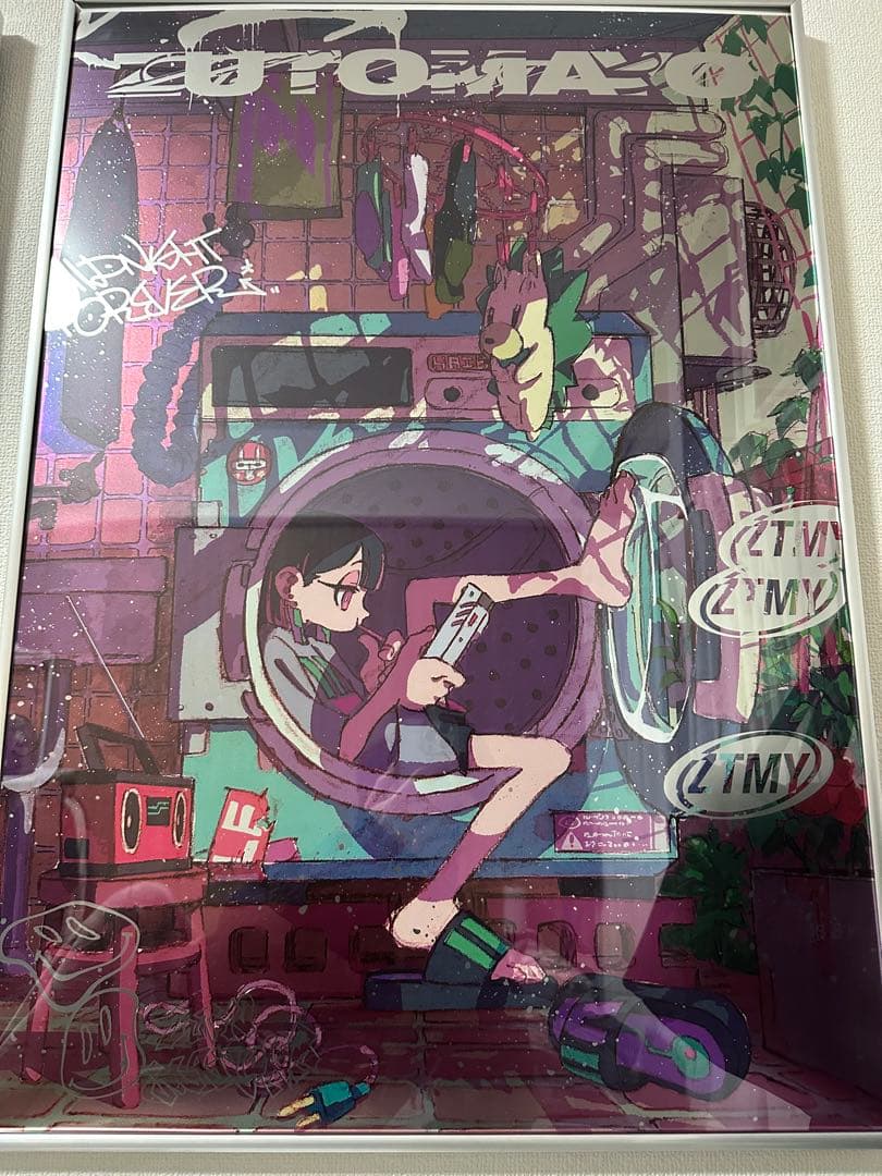 ずっと真夜中でいいのに　メタリックポスター B2