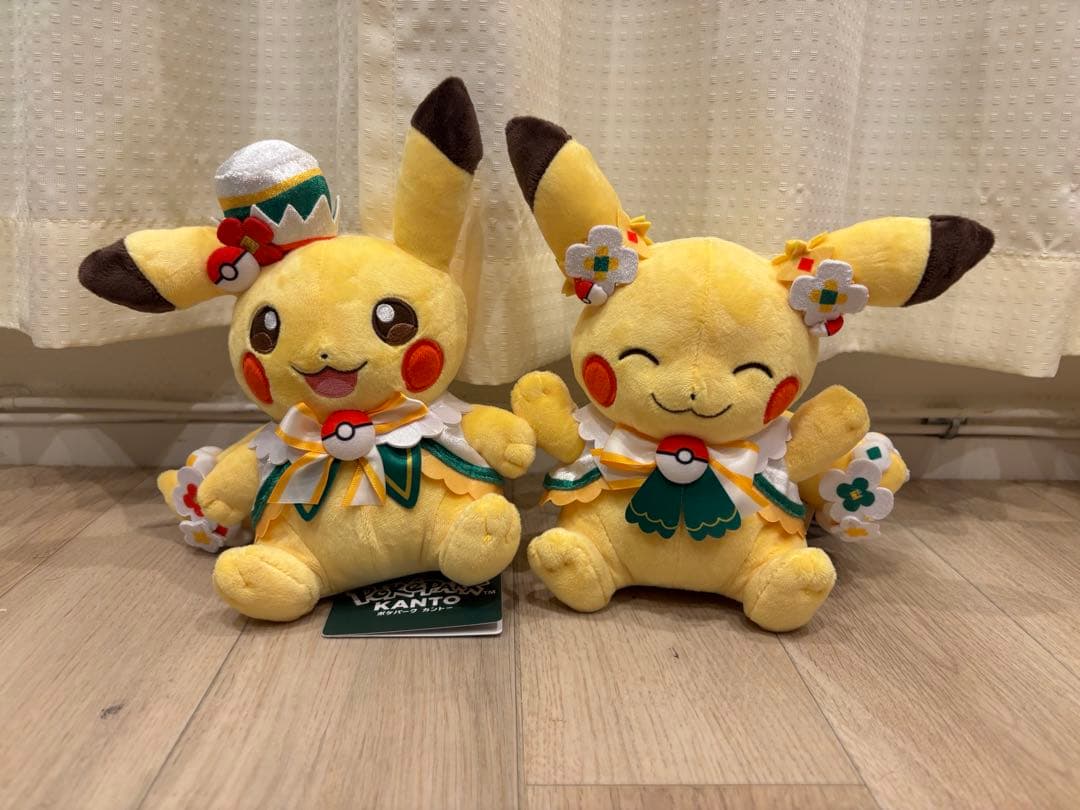 ポケパーク カントー ピカチュウ ぬいぐるみ 2種セット 限定 - メルカリ