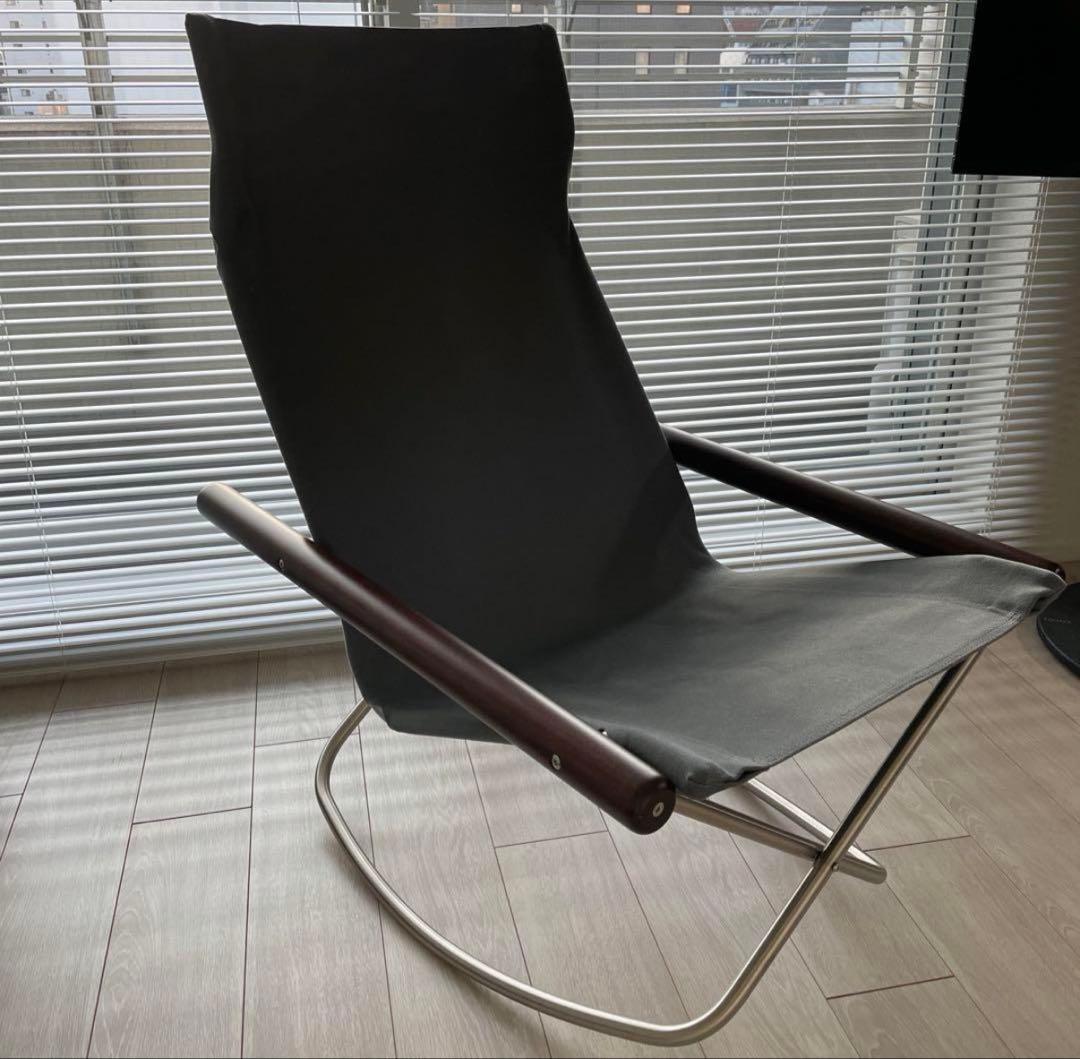 ニーチェアx ロッキング　グレー