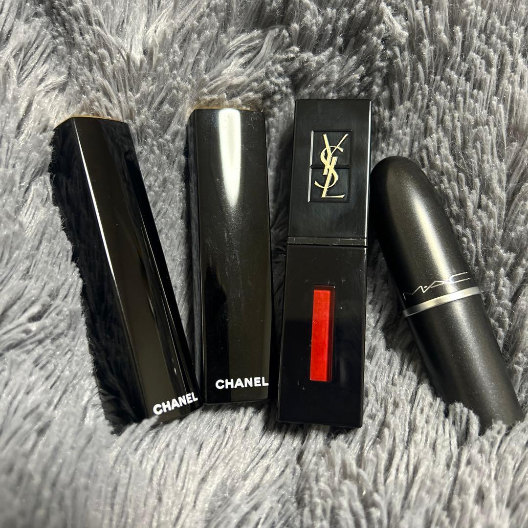 CHANEL YSL MAC リップ　口紅