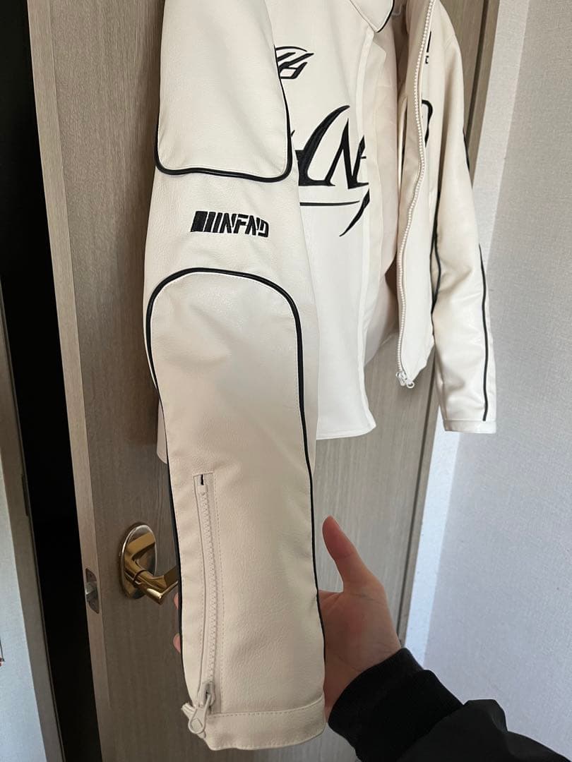 not4nerd/ノットフォーナード レーシングジャケット レザージャケット