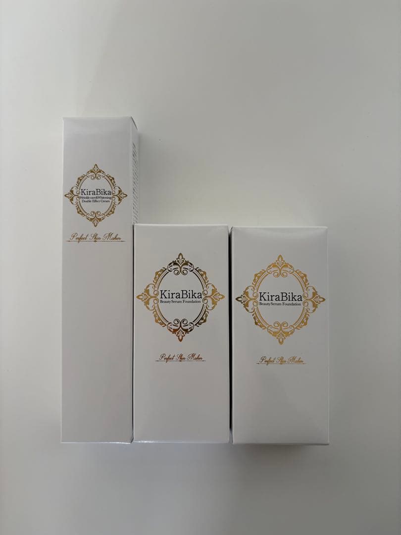 KiraBika ファンデーション 2個＋薬用クリーム
