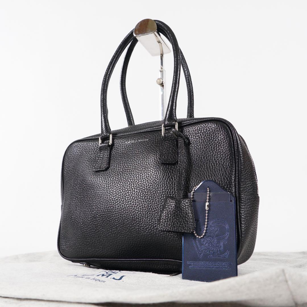 【極美品✨】ADMJ ハンドバッグ レザー ブラック