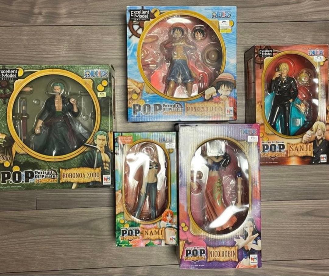 (最終値下げ)POP ワンピース フィギュア 麦わらの一味　7体セット✨