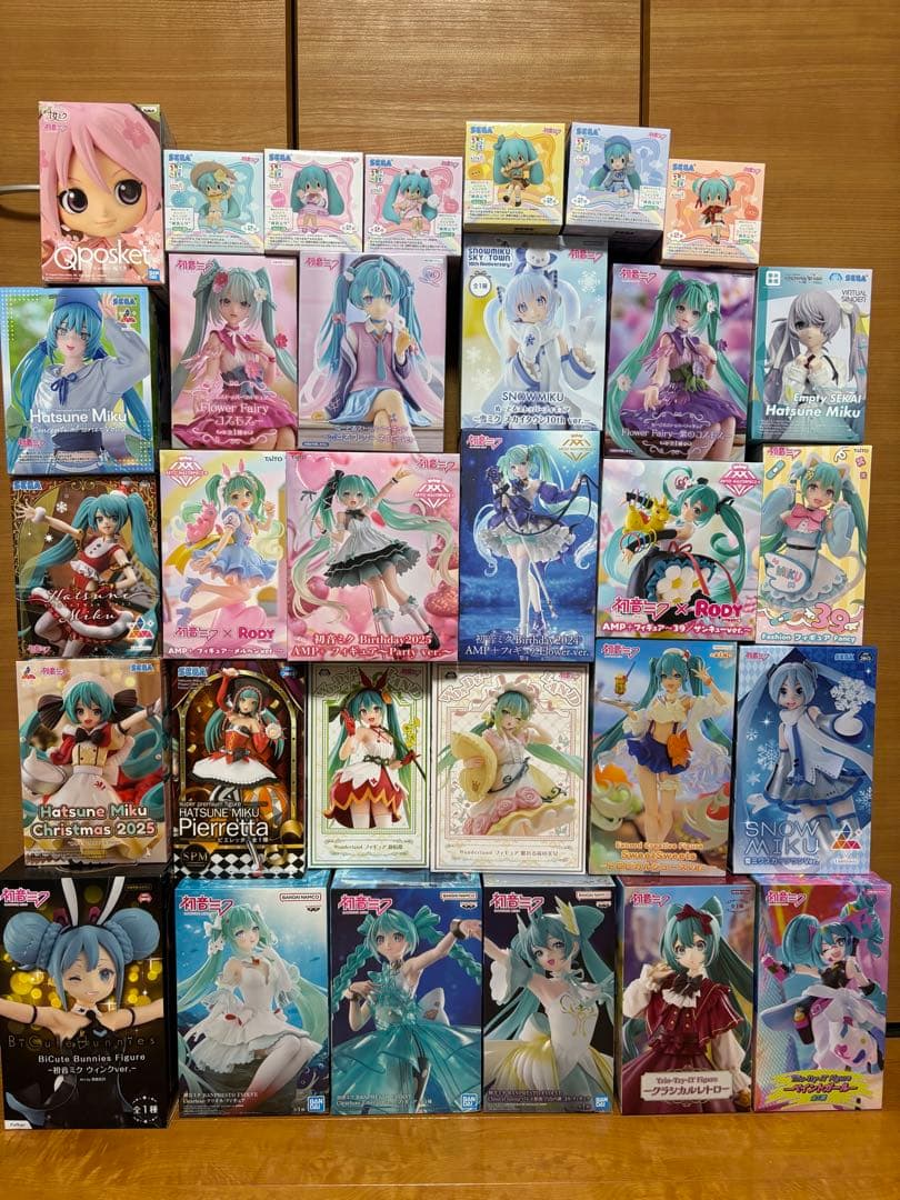初音ミク　プライズフィギュア　まとめ売り31体セット