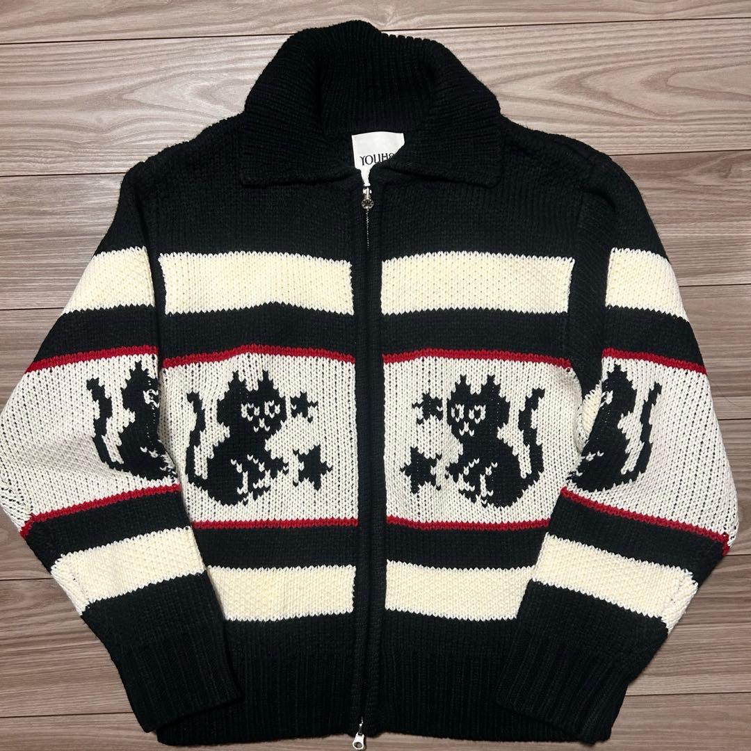 TWS SHINYU 着用　CAT柄ニット