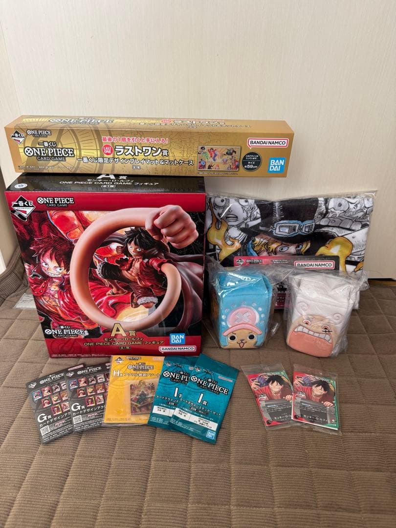 ワンピースカード 一番くじ プロモカード2枚 A〜I賞 ラストワン セット