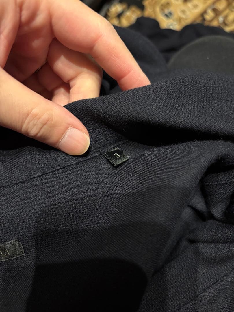 COMOLI 22AW ウールビエラスセットアップ ネイビー - メルカリ