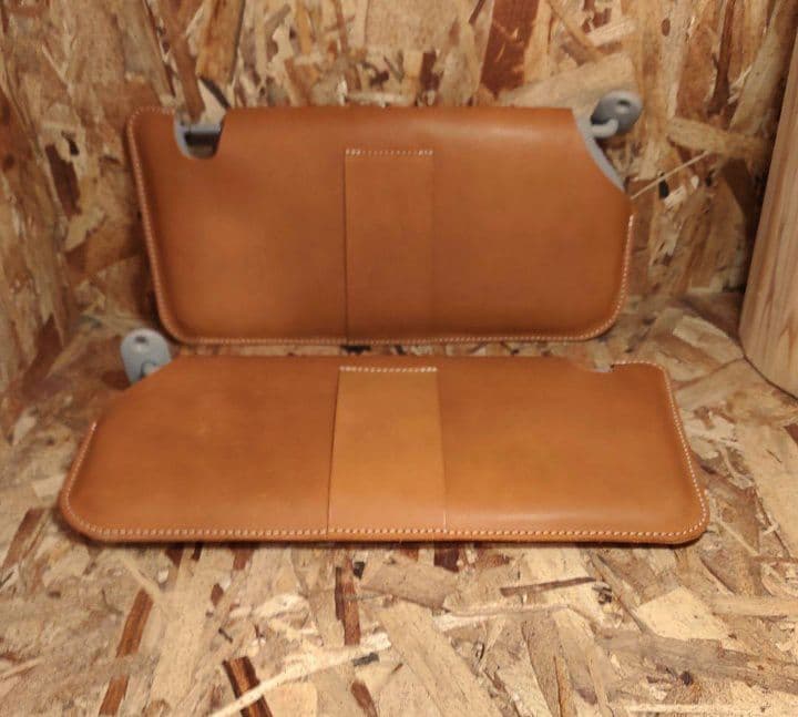 荒ぶる日本海・ハスラー、エブリイバンカバー3種セット、キャメル、ステッチ白