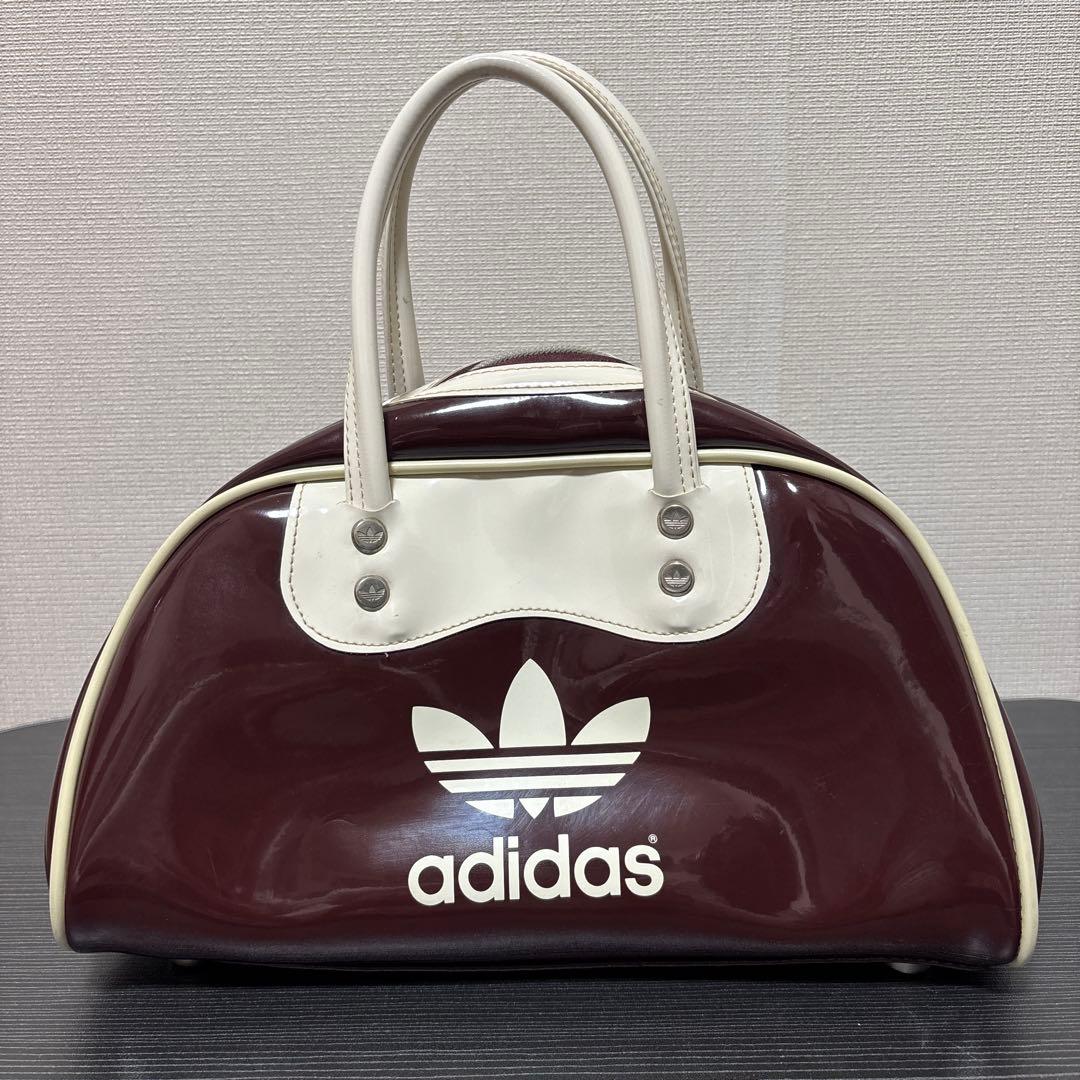 【最終値下げ】90s ヴィンテージadidas ミニボストンバッグ