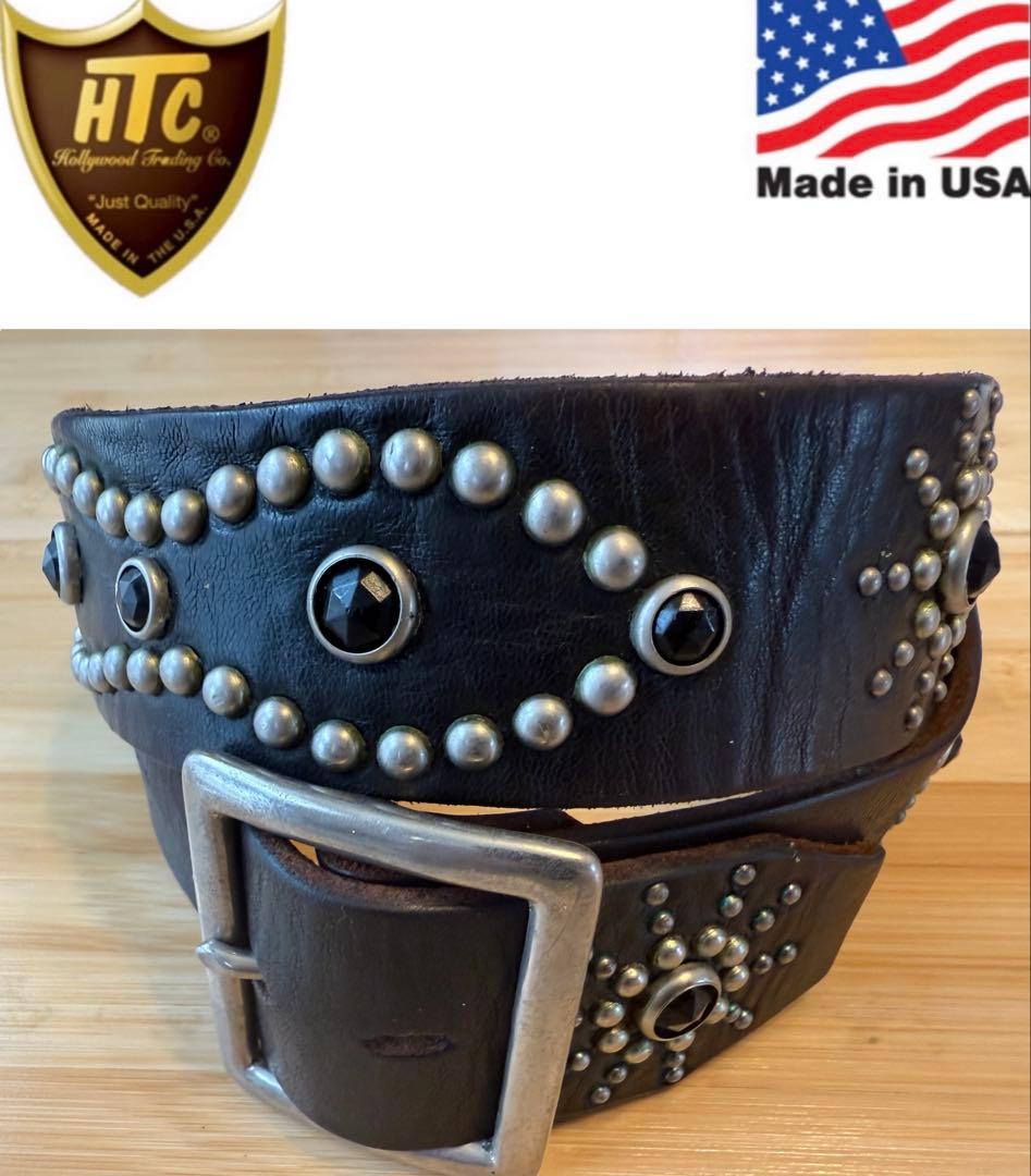 ⭐️HTC⭐️ピーナッツ⭐️ブラック(茶芯)レザー&ストーン⭐️シルバースタッズ⭐️34 2026年最新】htc スタッズベルト ピーナッツの人気アイテム - メルカリ