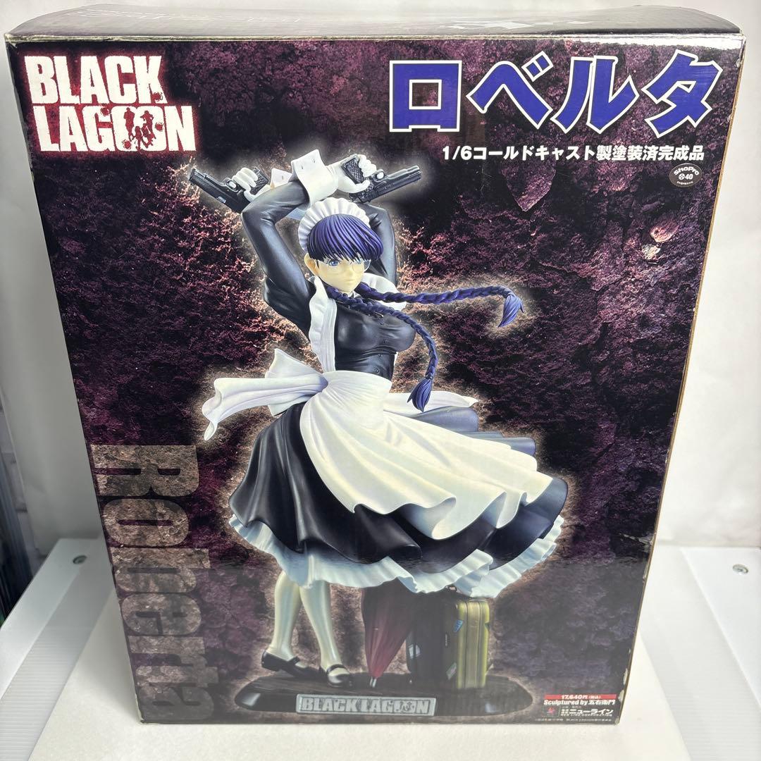 超貴重品BLACK LAGOON ロベルタ フィギュア 1/6 コールドキャスト ブラックラグーン ロベルタ 1/6 コールドキャスト製塗装済完成品フィギュア