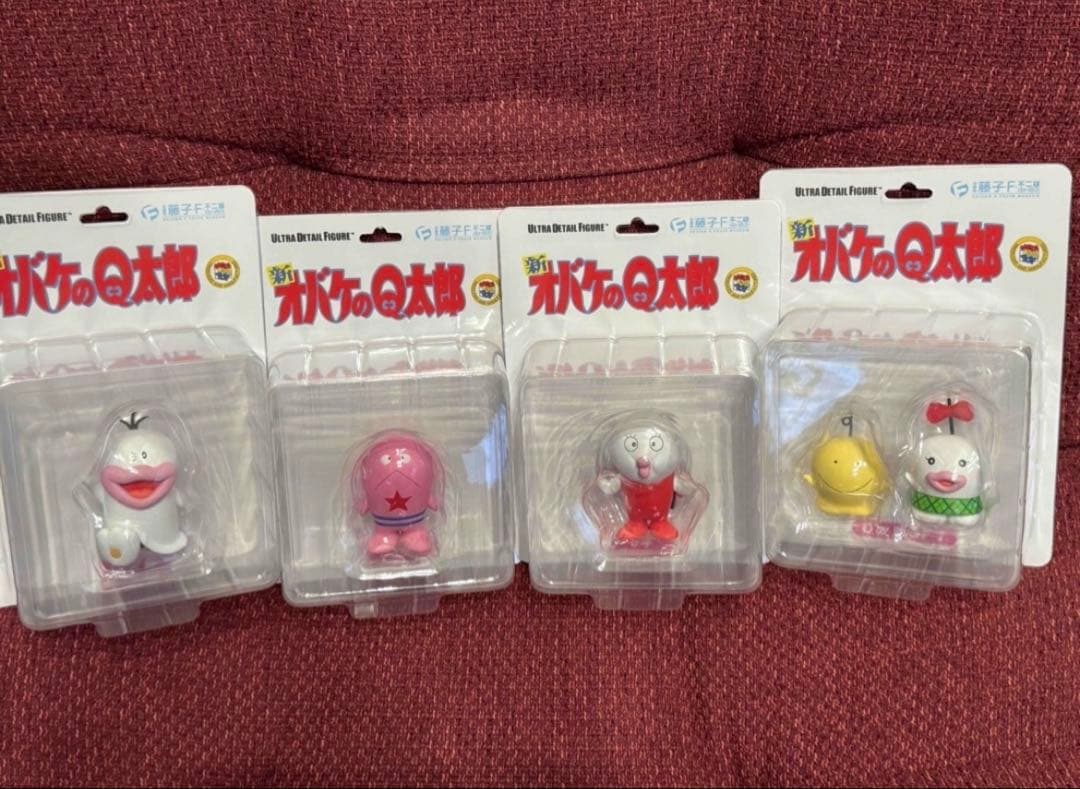 4 オバケのQ太郎 フィギュア O次郎P子 U子ドロンパ 藤子不二雄