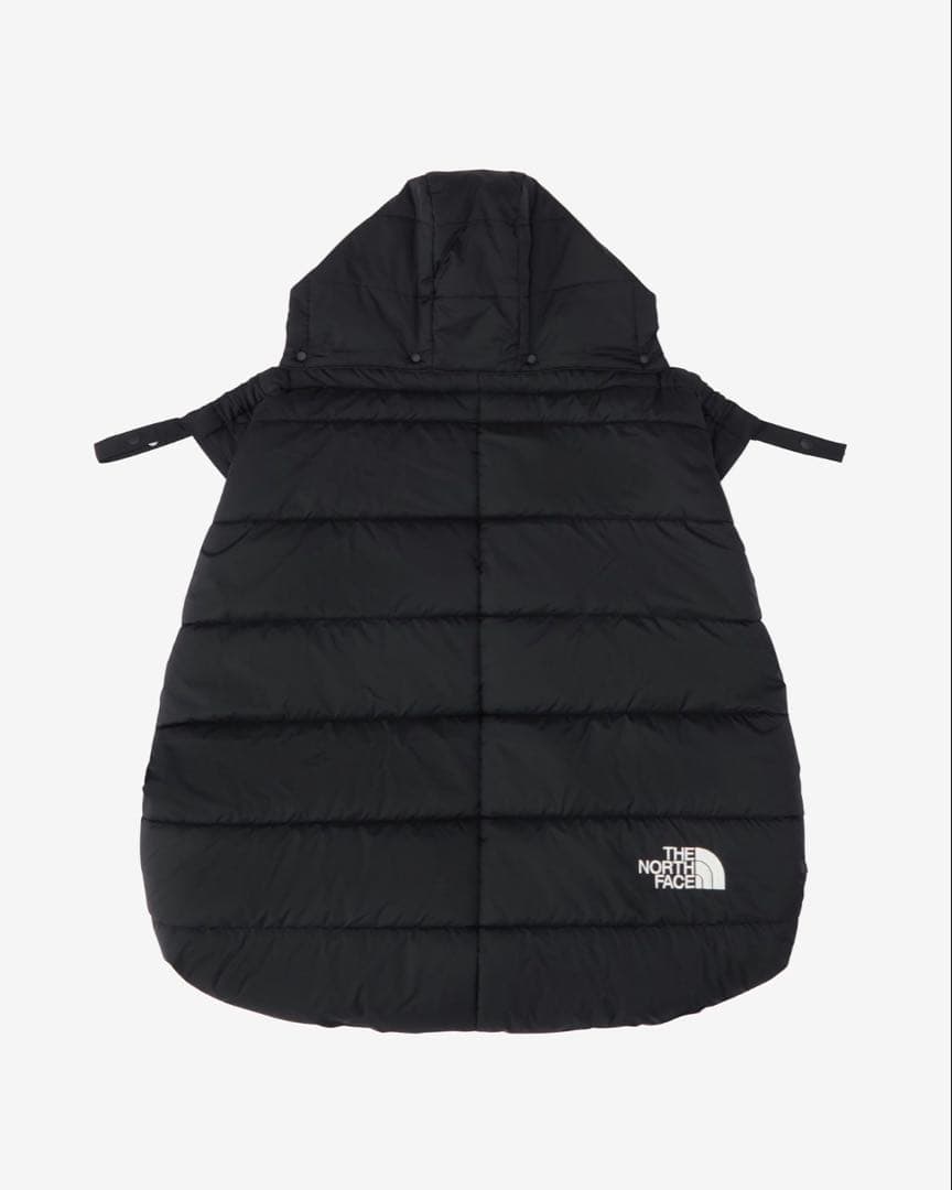 【美品】ノースフェイス　ベビー　シェルブランケット　ブラック