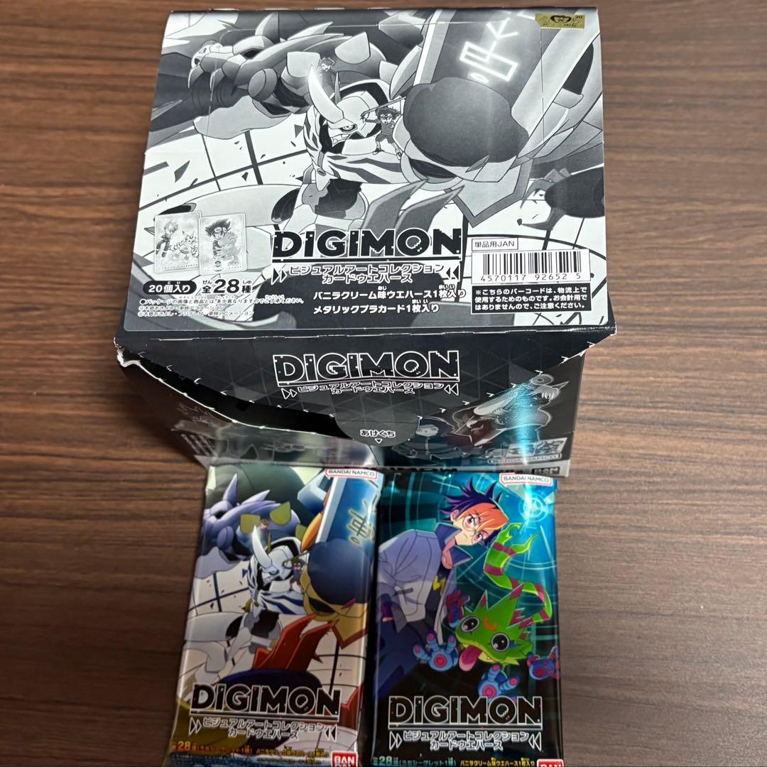デジモン ビジュアルアートコレクション カードウエハース 全28種