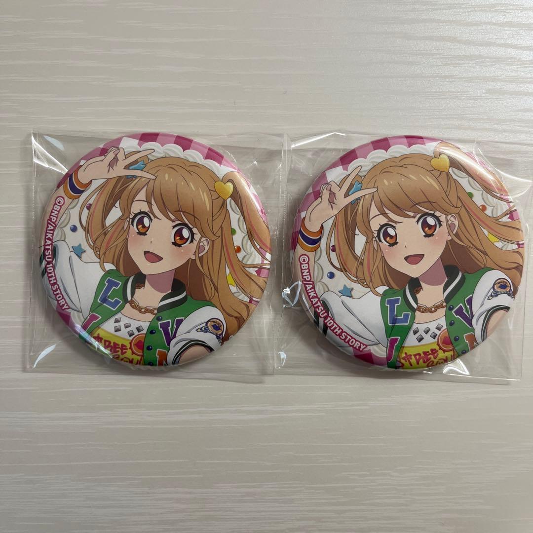 アイカツ マリオンクレープ 夏樹みくる 缶バッジ - メルカリ