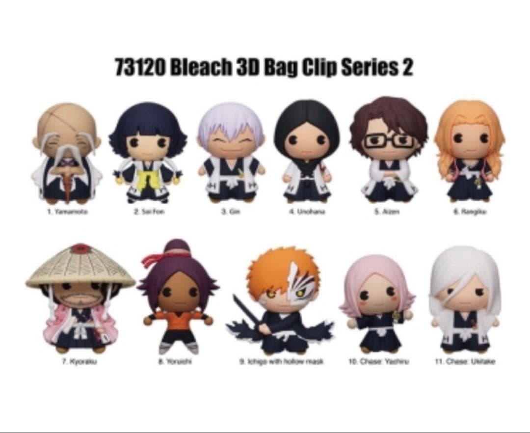 新品 BLEACH ブリーチ ミニフィギュア キーホルダー 草鹿やちる - メルカリ