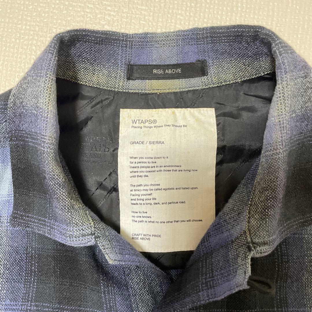 キムタク私物同色同型 Wtaps チェックシャツ Sサイズ - メルカリ