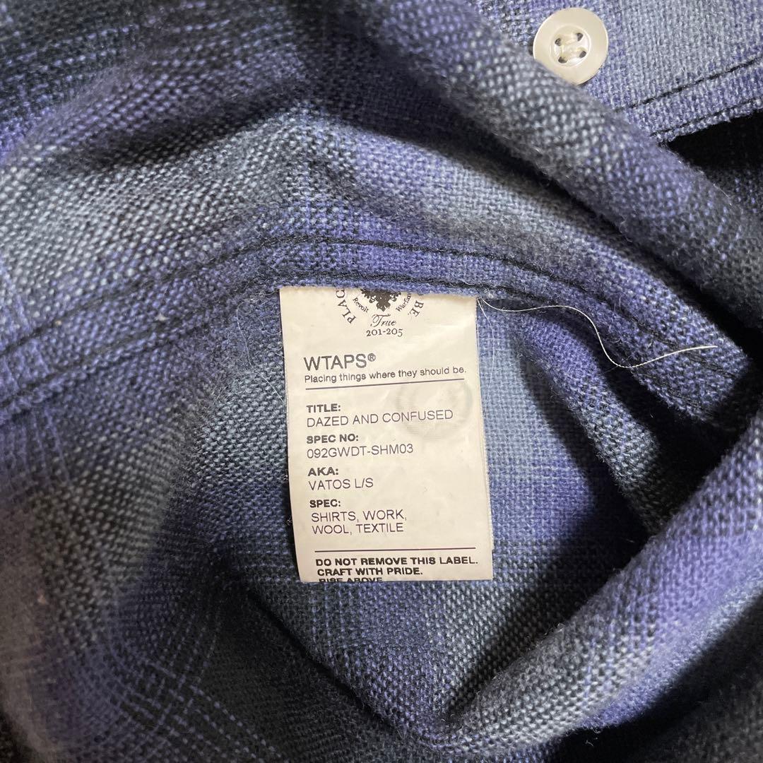 キムタク私物同色同型 Wtaps チェックシャツ Sサイズ - メルカリ