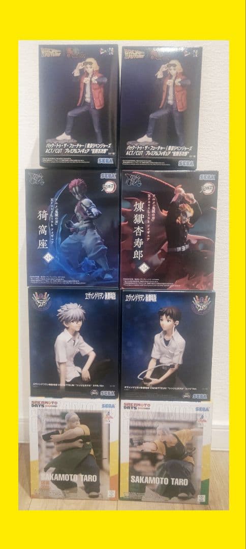 最新フィギュア 鬼滅の刃 リベンジャーズ エヴァンゲリオン サカモトデイズ