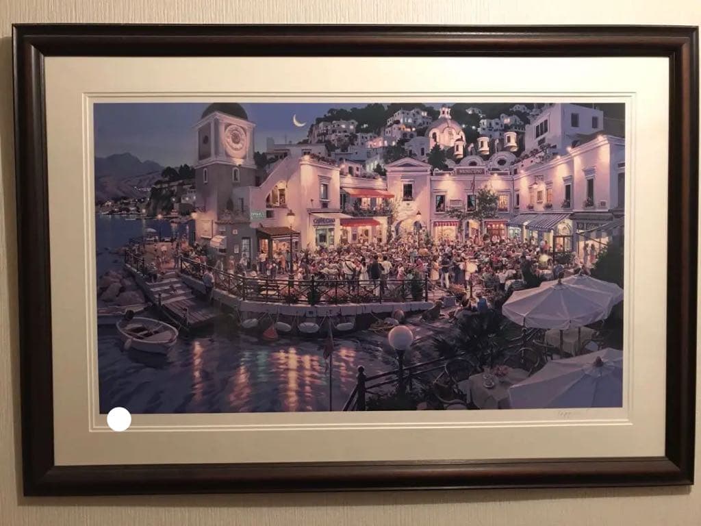 笹倉鉄平 シルクスクリーン　カフェベラノッテ