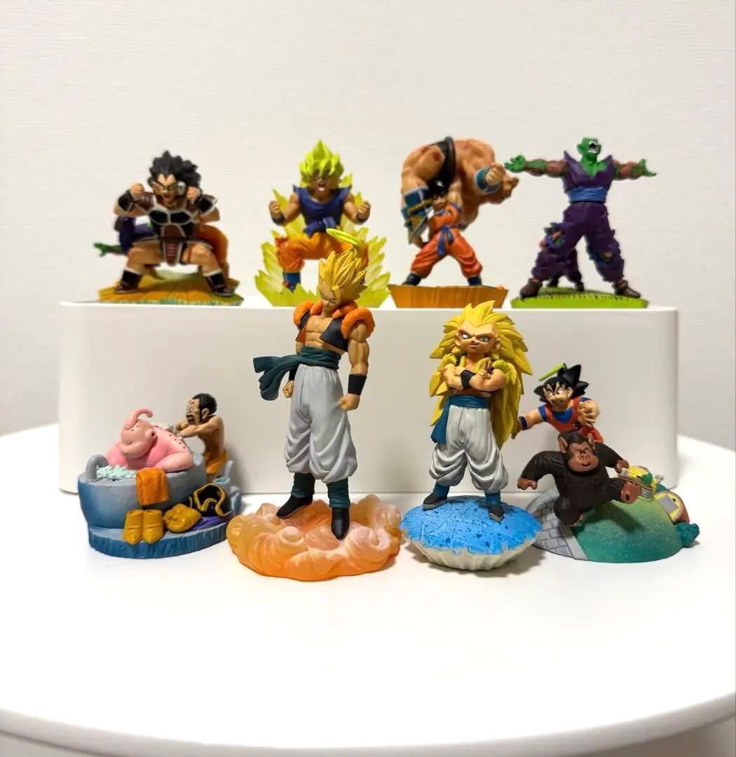 ドラゴンボール　ドラカプ　フィギュア8体セット　オマケ付(ボーナスパーツ)