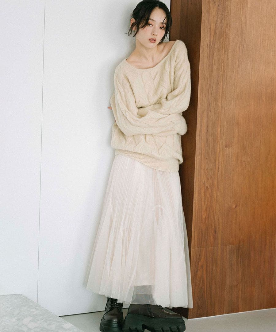 COCO DEAL プリーツマチチュールスカート オフ 2