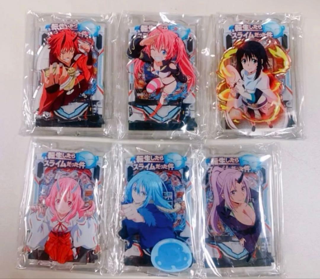 非売品　転生したらスライムだった件　アクスタ　キーホルダー　全種　6セット